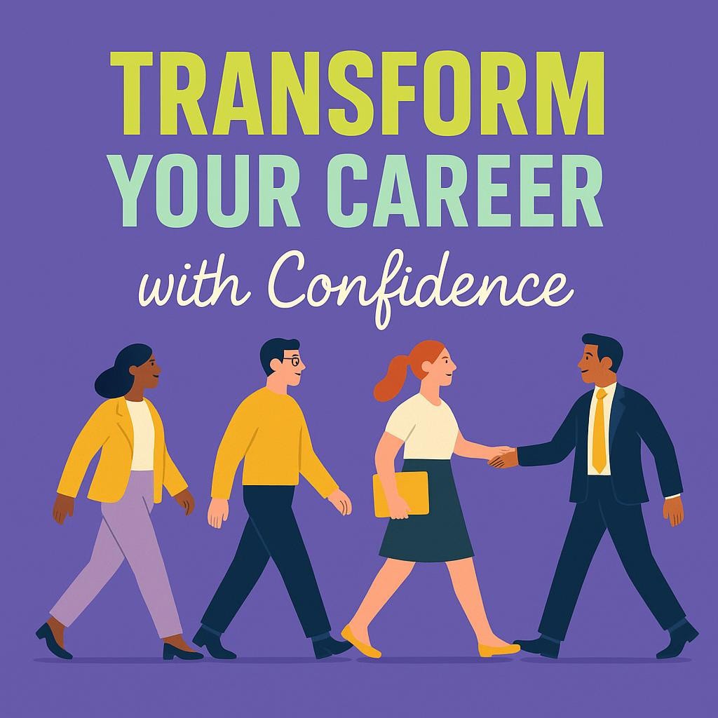 Illustration of diverse professionals representing career growth and transformation, aligned with strategic habits for success.