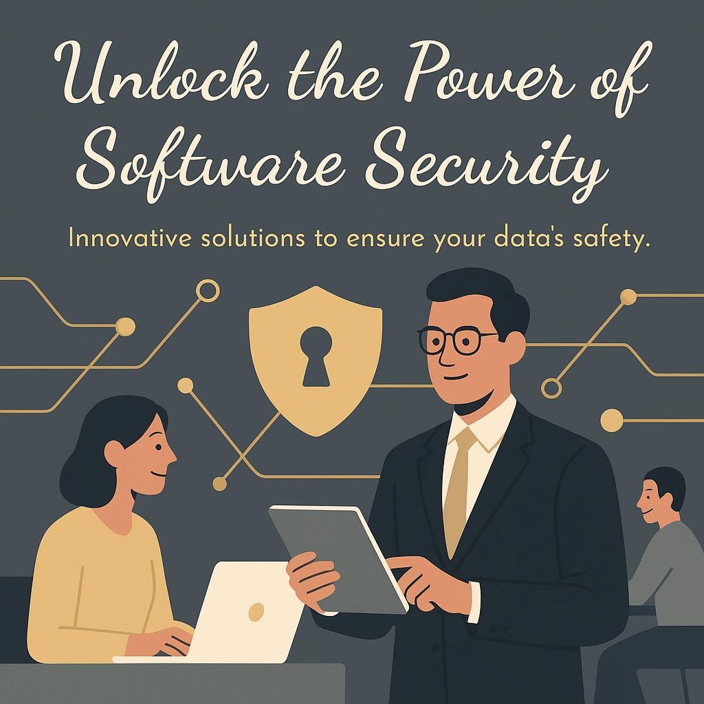 Business leader in a high-tech setting engaging with digital networks, representing the role of software security in protecting digital assets.