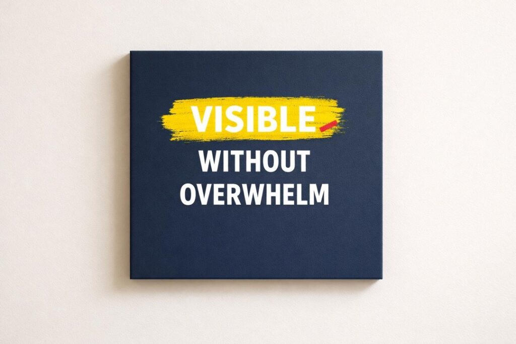 Abstract comparison showing scattered nodes versus a connected hub-and-spoke content network.